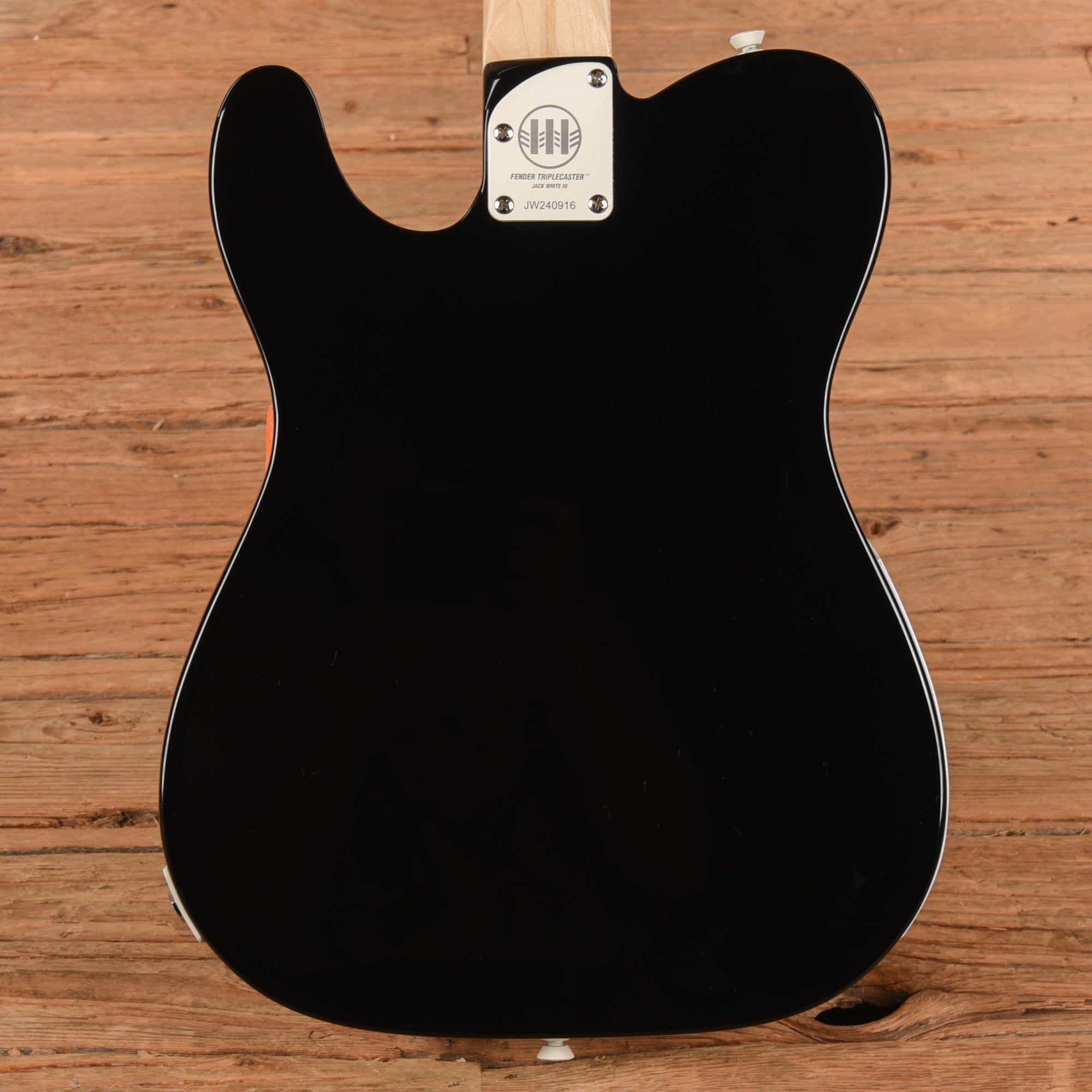 Fender Jack White Signature Triplecaster Black 2024 Electric Guitars