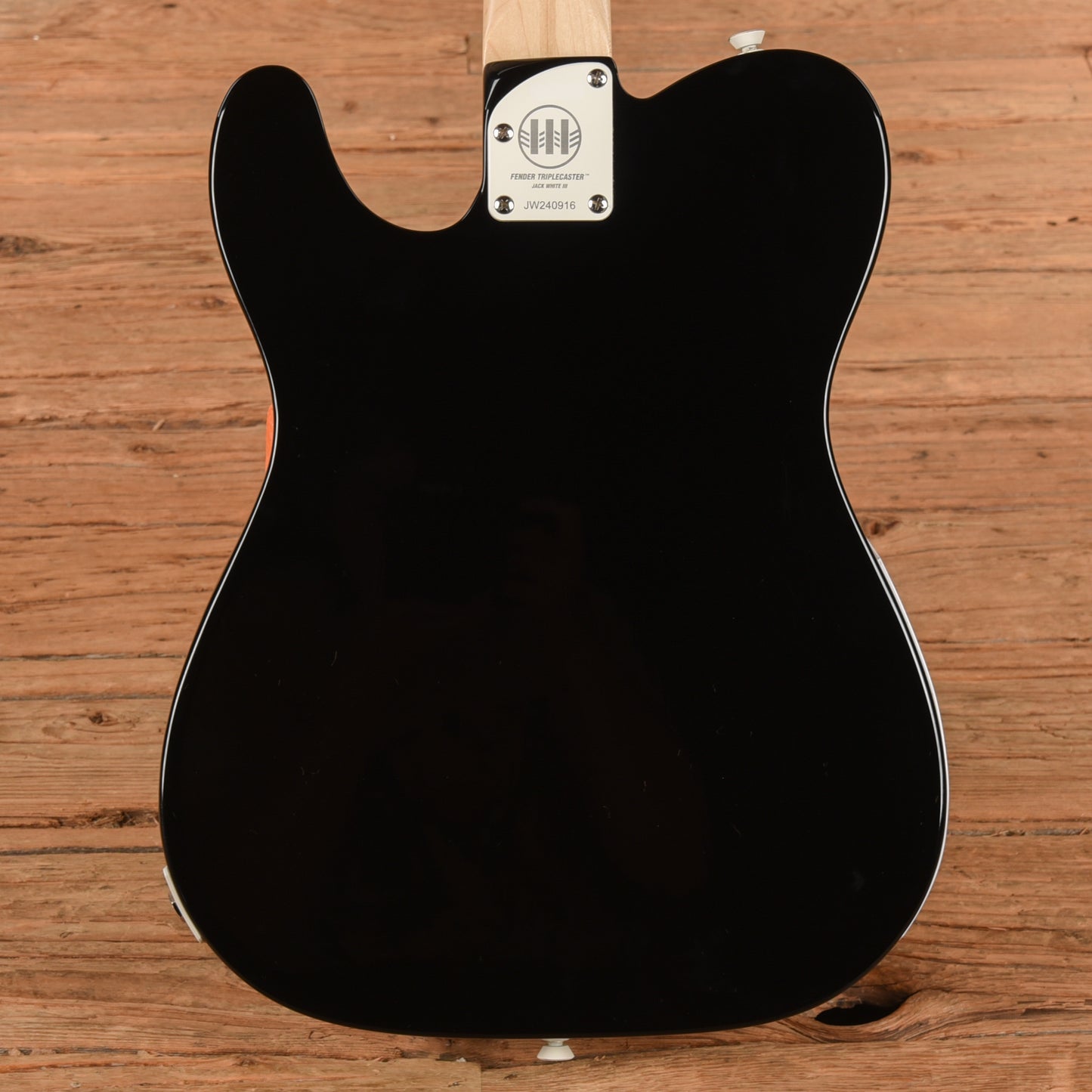Fender Jack White Signature Triplecaster Black 2024 Electric Guitars