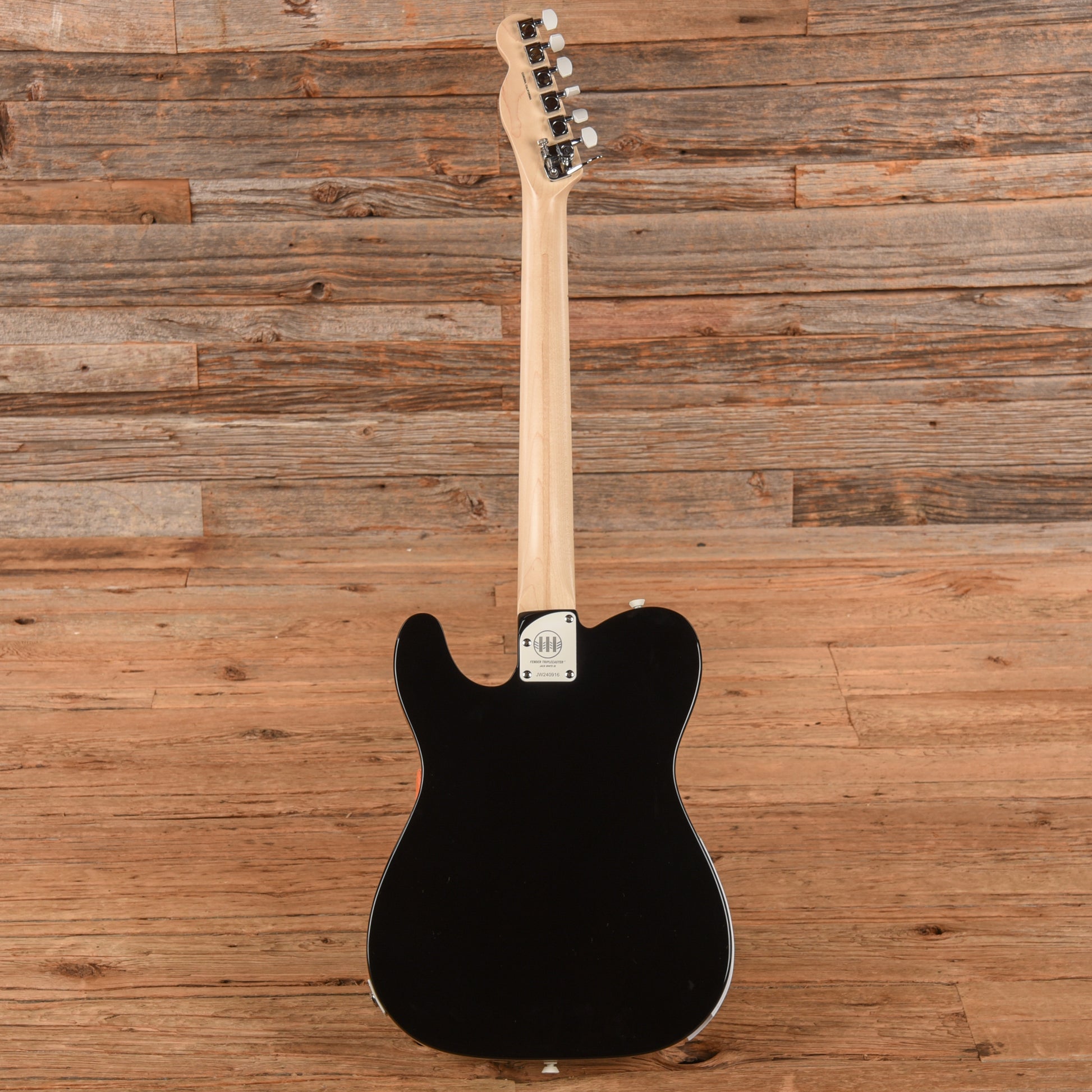 Fender Jack White Signature Triplecaster Black 2024 Electric Guitars