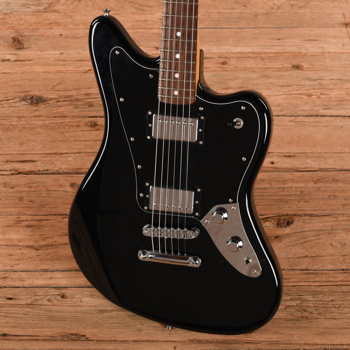 Fender Jaguar Baritone Special HH Black 2004 Electric Guitars