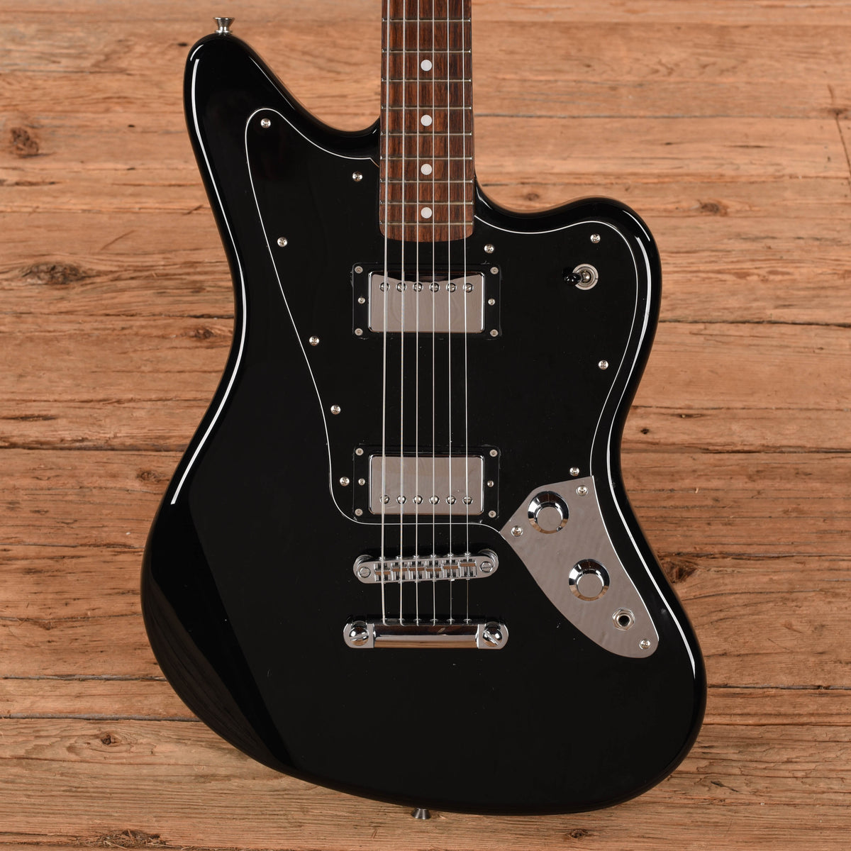 Fender Jaguar Baritone Special HH Black 2004 Electric Guitars