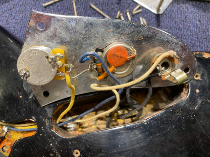 Fender Jaguar Black Refin 1964 Electric Guitars