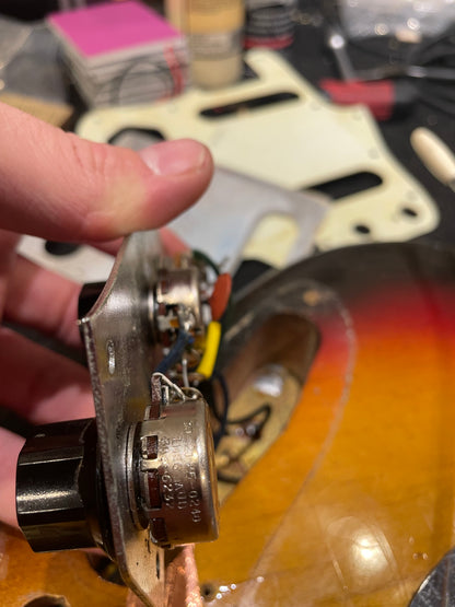 Fender Jaguar Sunburst 1962 Electric Guitars