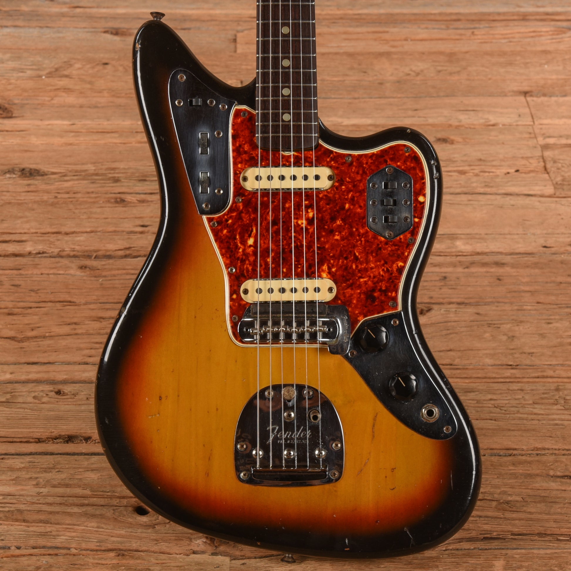 Fender Jaguar Sunburst 1965 Electric Guitars