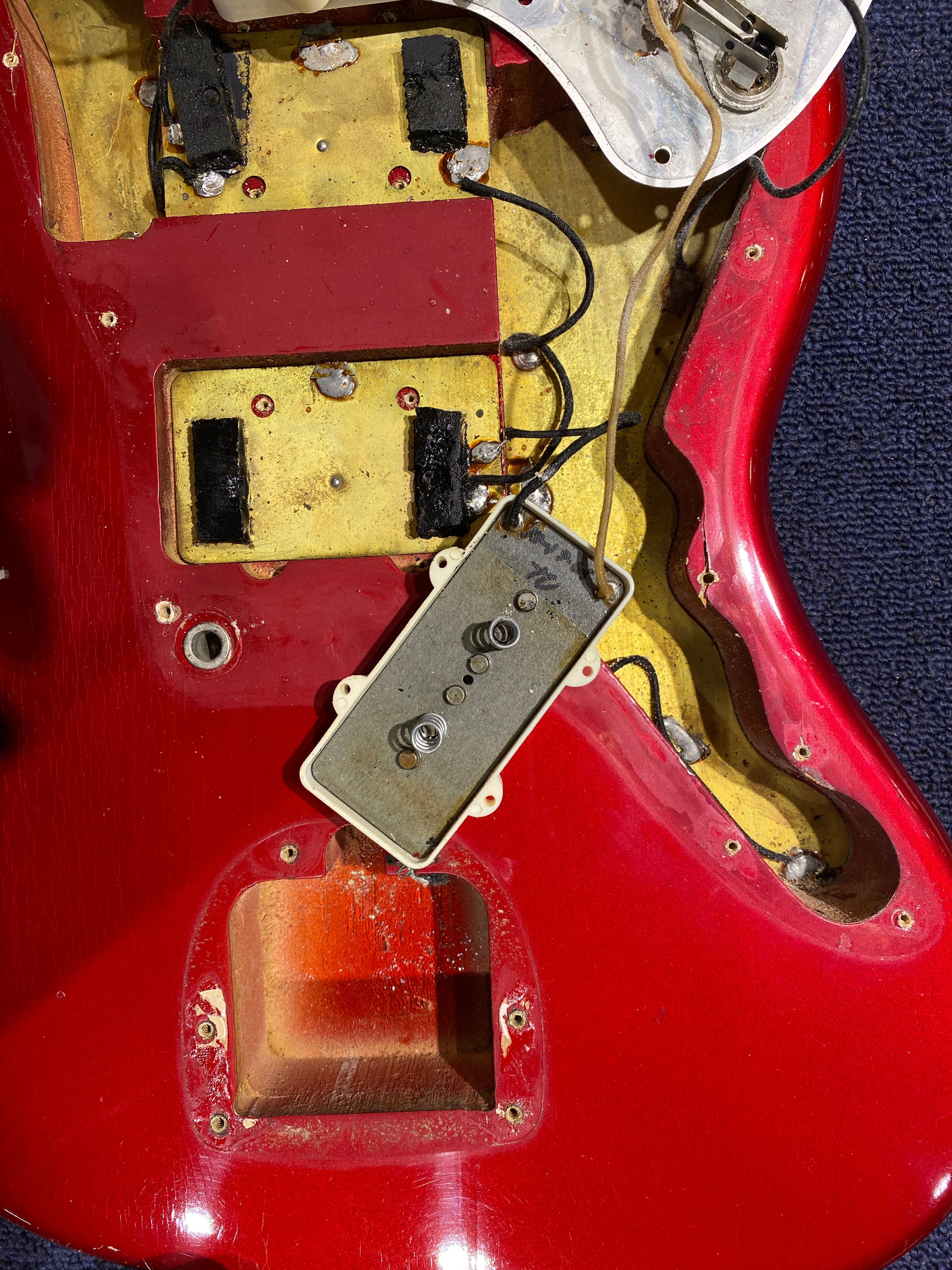 Fender Jazzmaster Candy Apple Red 1965 Electric Guitars