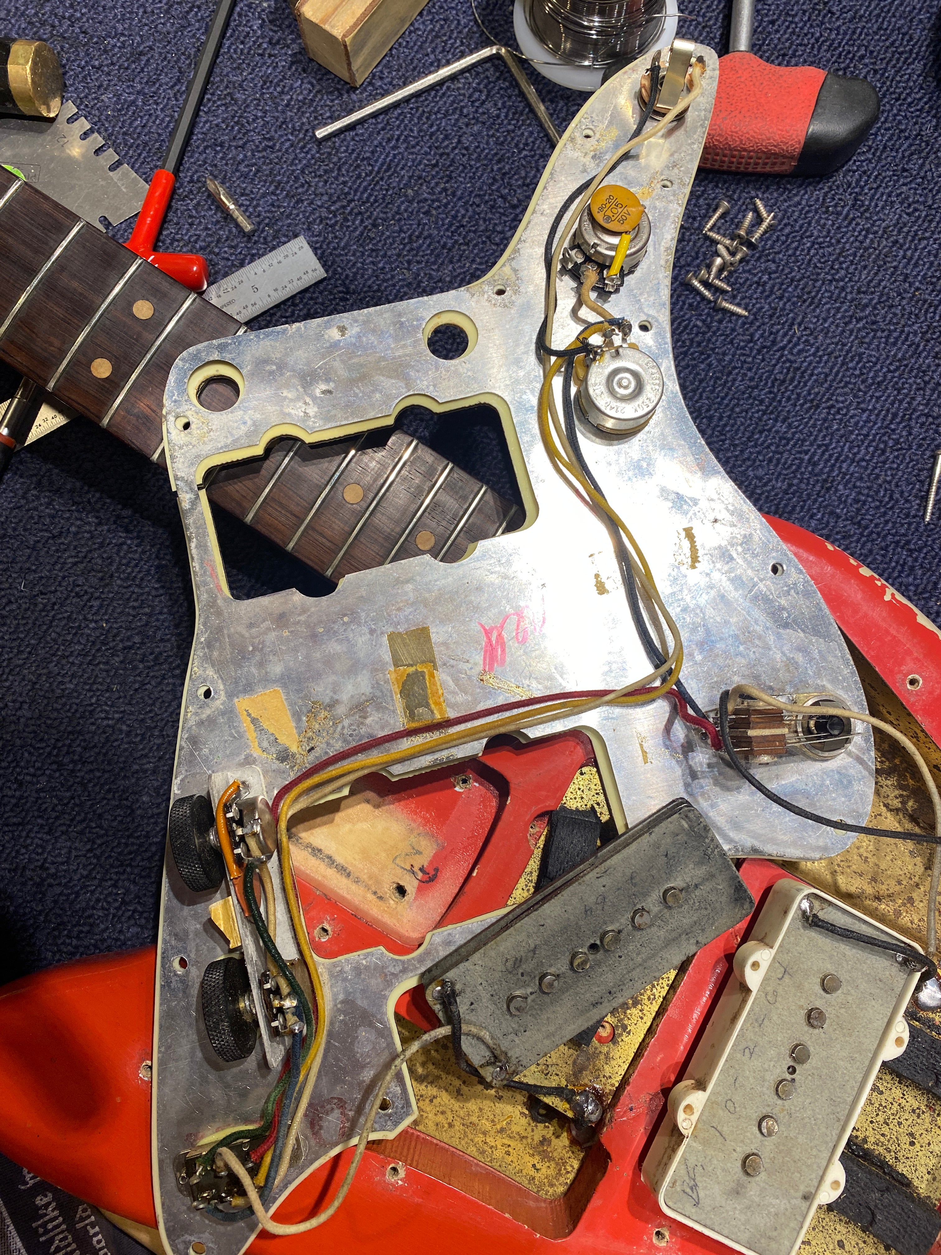 Fender Jazzmaster Fiesta Red 1964 Electric Guitars