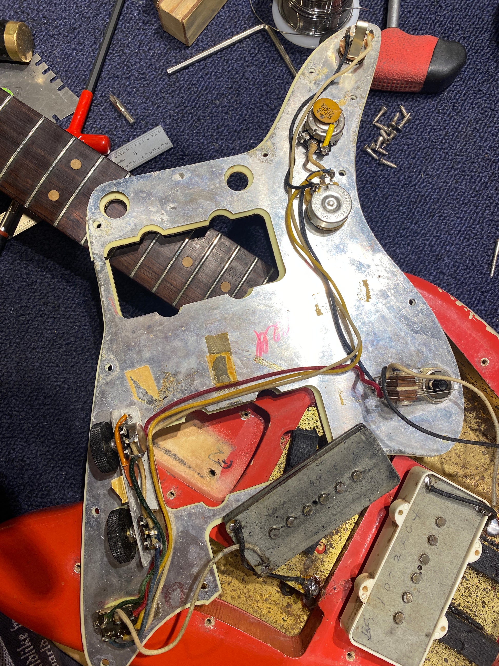 Fender Jazzmaster Fiesta Red 1964 Electric Guitars