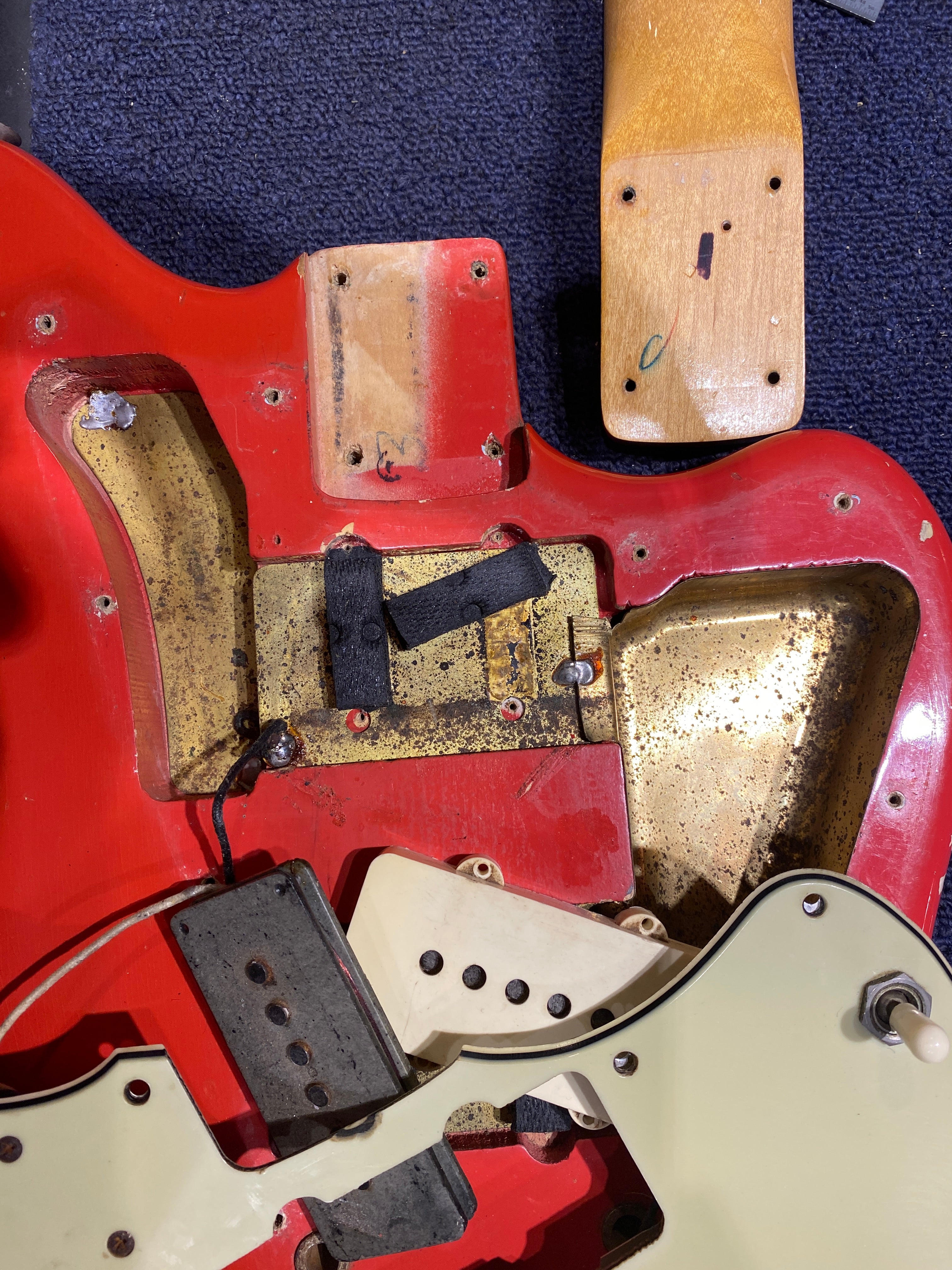 Fender Jazzmaster Fiesta Red 1964 Electric Guitars