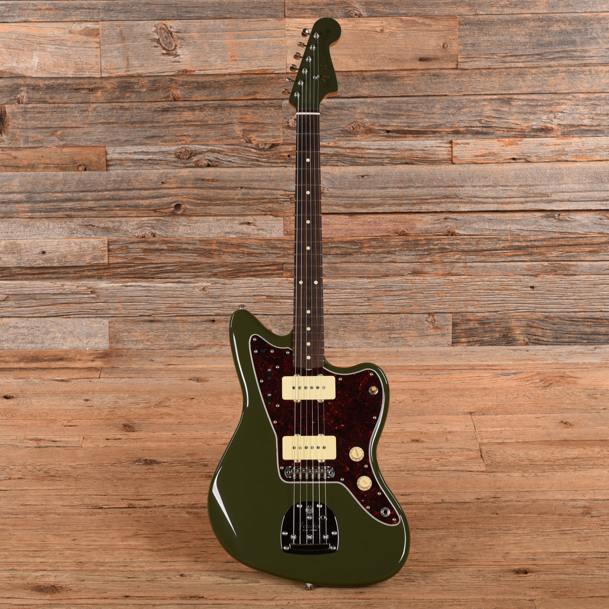 Fender Jazzmaster Olive Green 2025 Electric Guitars