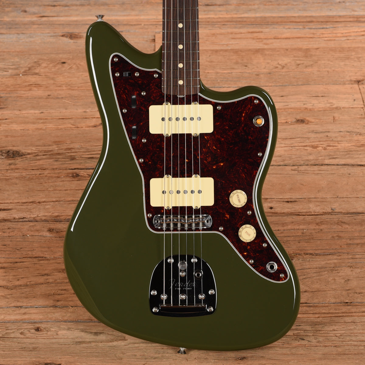 Fender Jazzmaster Olive Green 2025 Electric Guitars