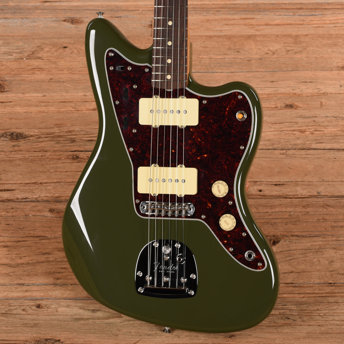 Fender Jazzmaster Olive Green 2025 Electric Guitars
