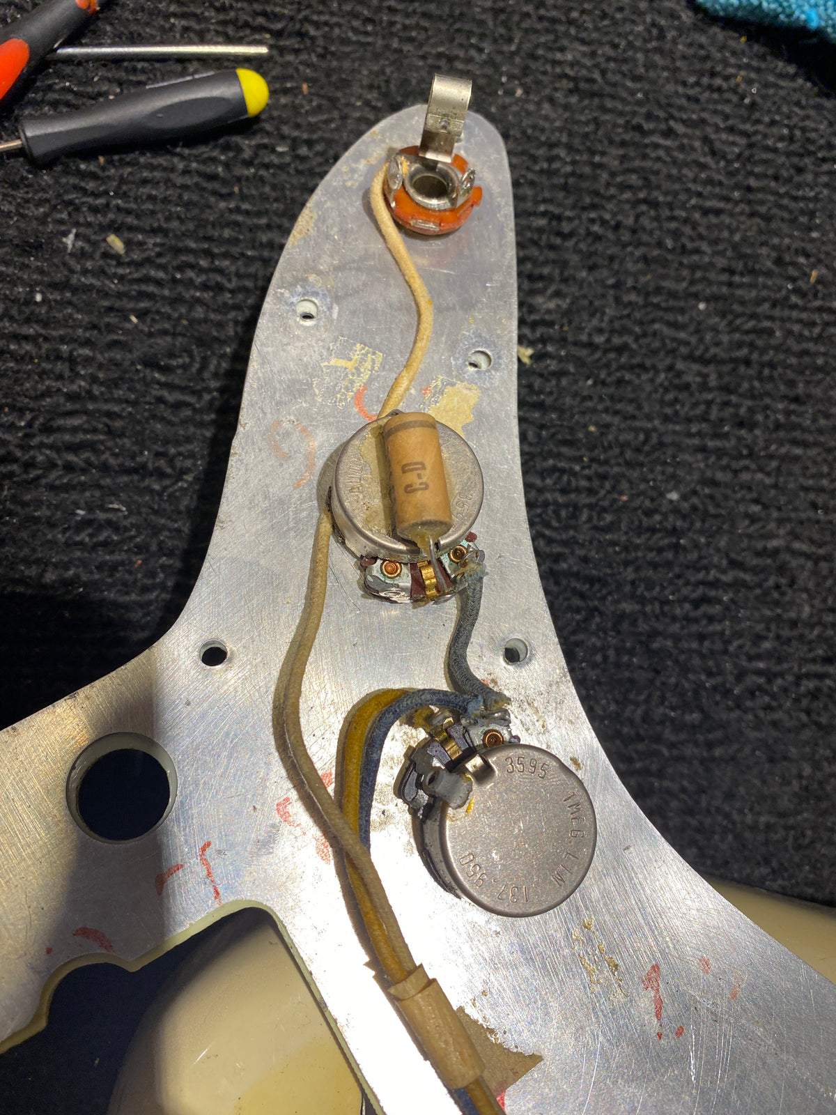 Fender Jazzmaster Olympic White Refin 1960 Electric Guitars