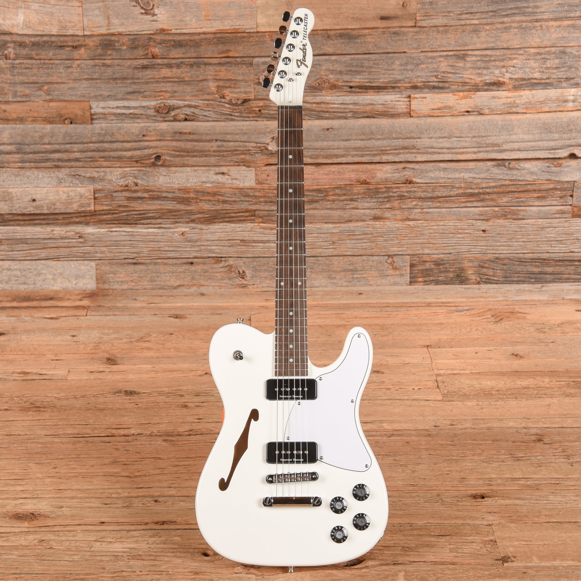 Fender Jim Adkins JA-90 Telecaster Thinline white 2022 – Chicago