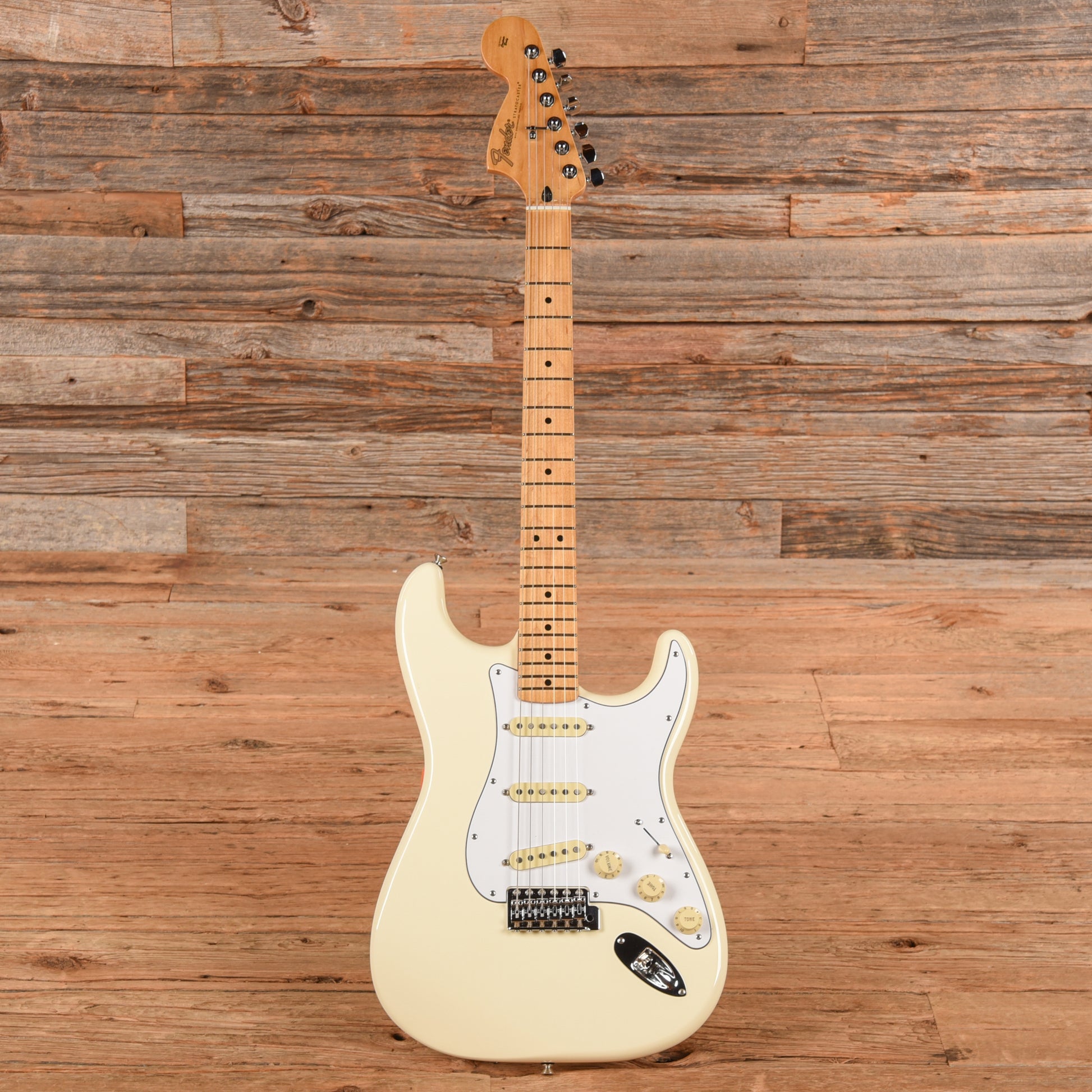 Fender Jimi Hendrix Stratocaster Olympic White 2017 Electric Guitars