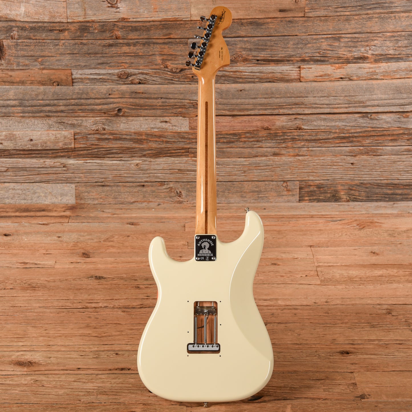 Fender Jimi Hendrix Stratocaster Olympic White 2017 Electric Guitars