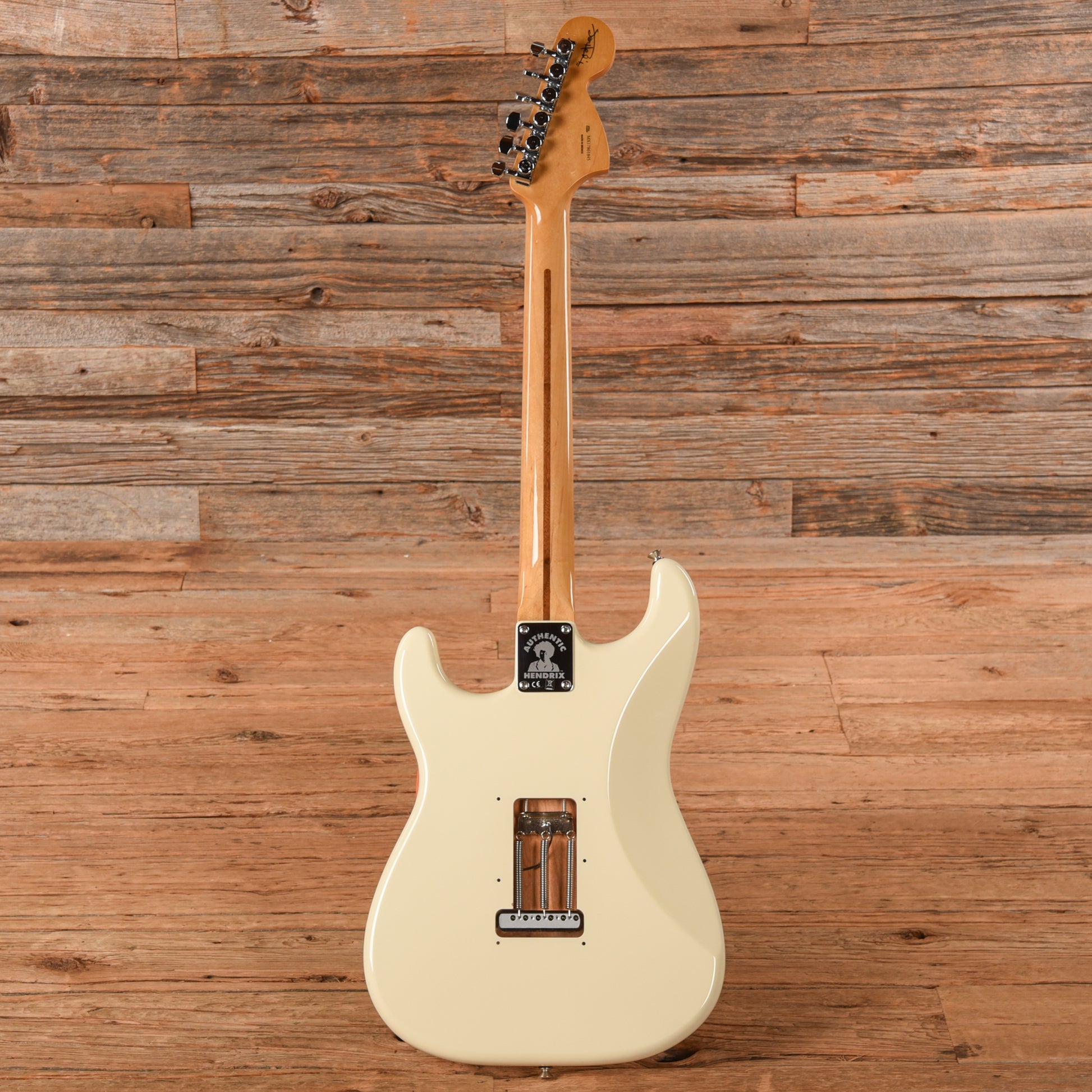 Fender Jimi Hendrix Stratocaster Olympic White 2017 Electric Guitars