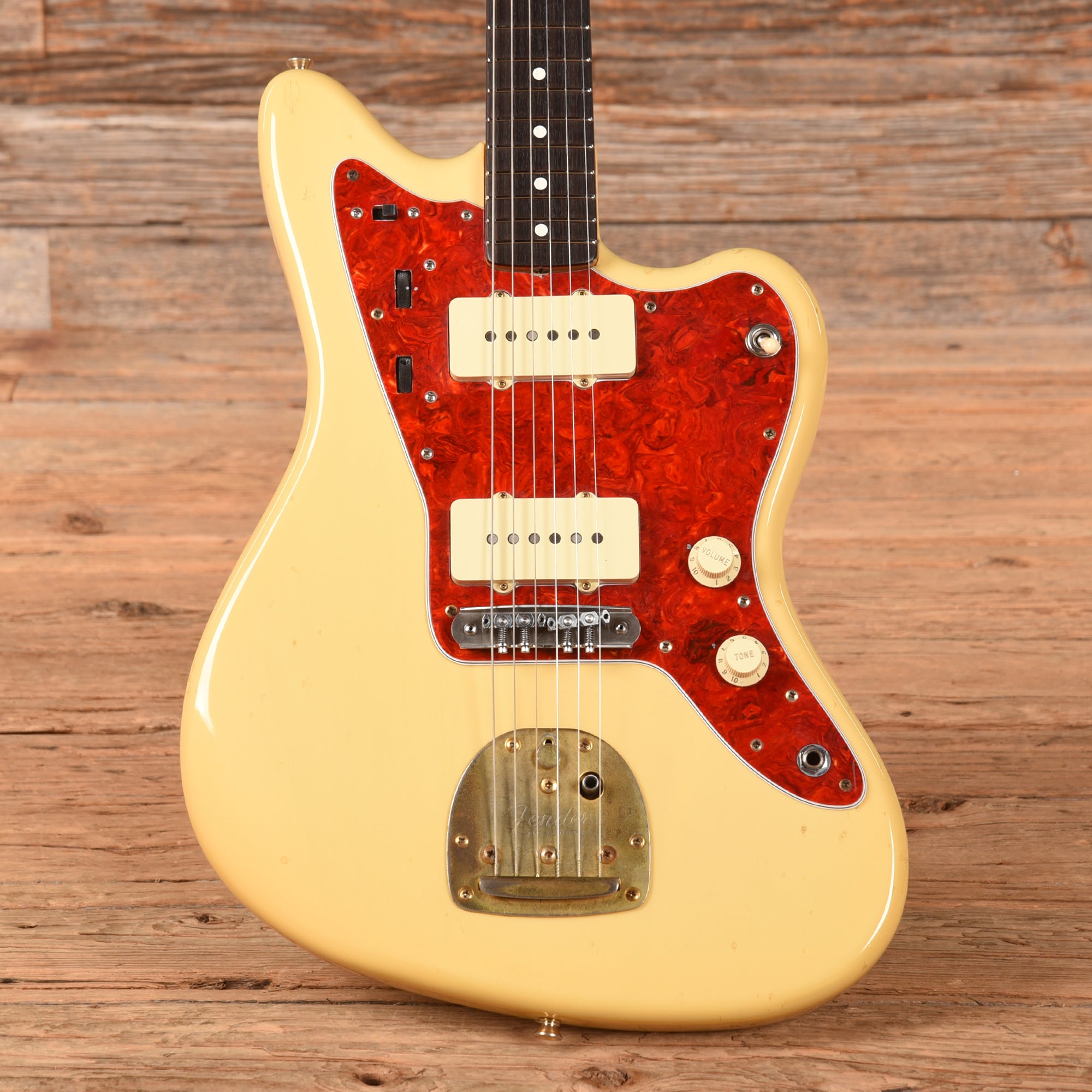 Fender Japan Jazzmaster クリーム Fender JM-66G Jazzmaster Blonde 1994 – Chicago Music Exchange