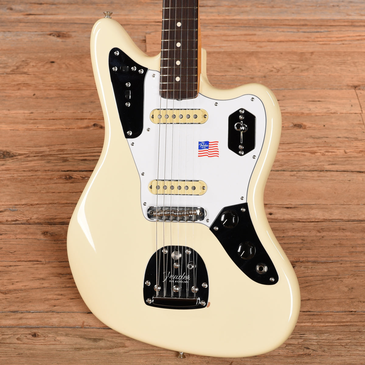 Fender Johnny Marr Signature Jaguar Olympic White 2023 Electric Guitars
