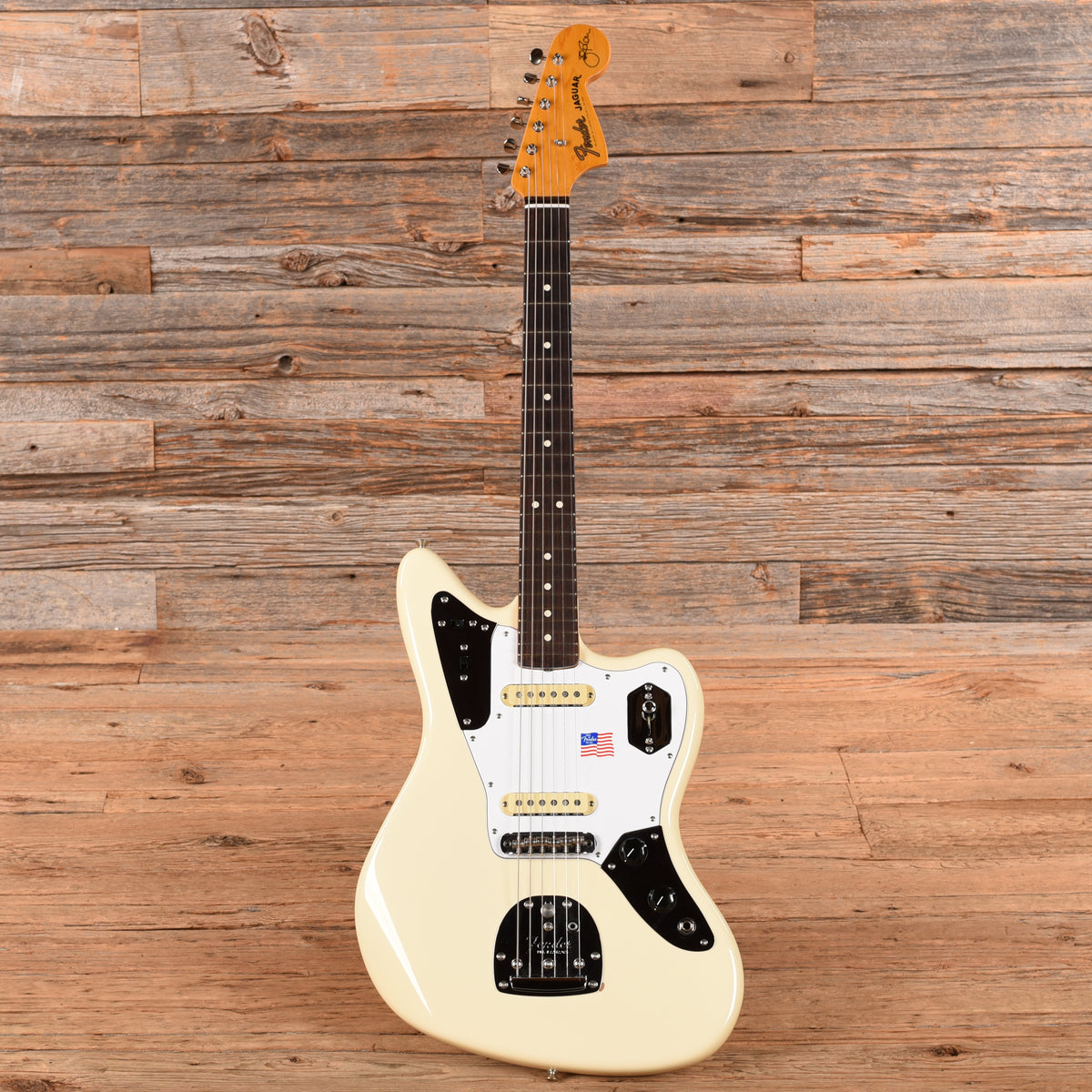 Fender Johnny Marr Signature Jaguar Olympic White 2023 Electric Guitars