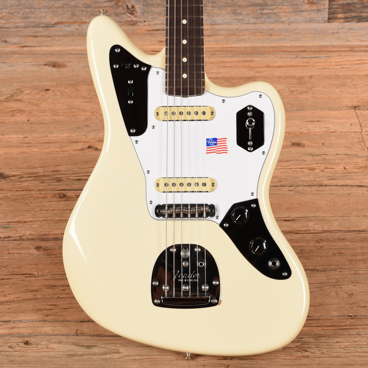 Fender Johnny Marr Signature Jaguar Olympic White 2023 Electric Guitars
