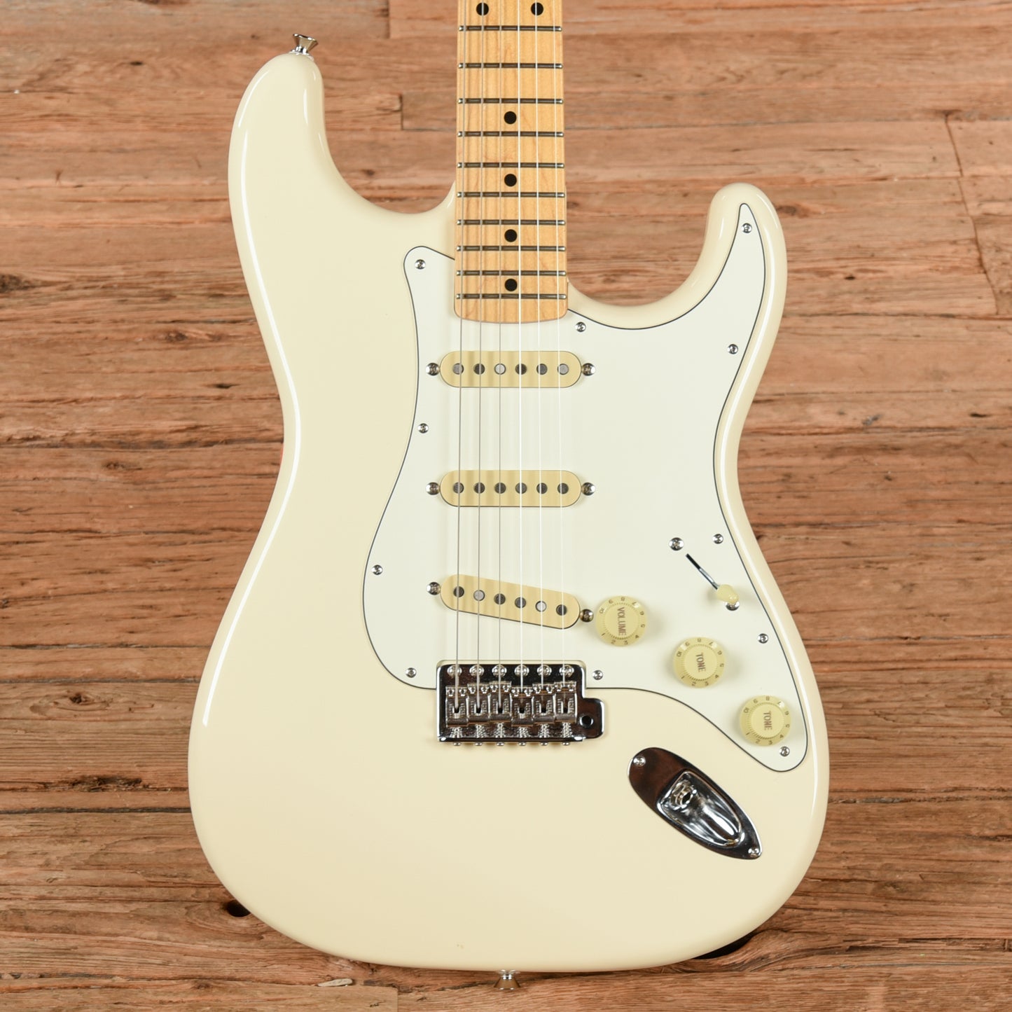 Fender JV Modified '60s Stratocaster Olympic White 2023 Electric Guitars