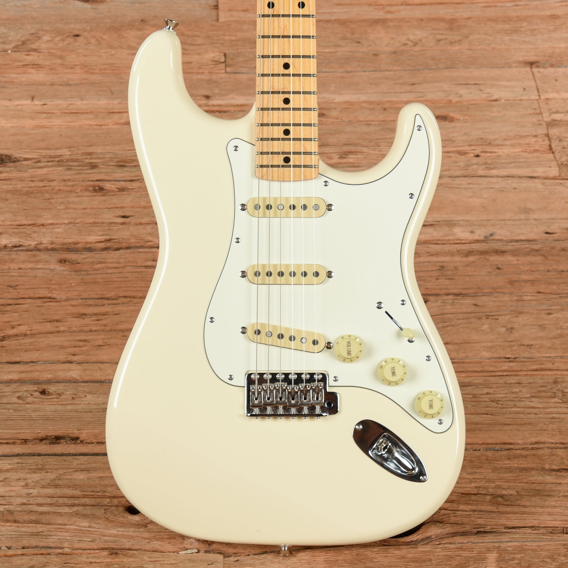 Fender JV Modified '60s Stratocaster Olympic White 2023 Electric Guitars