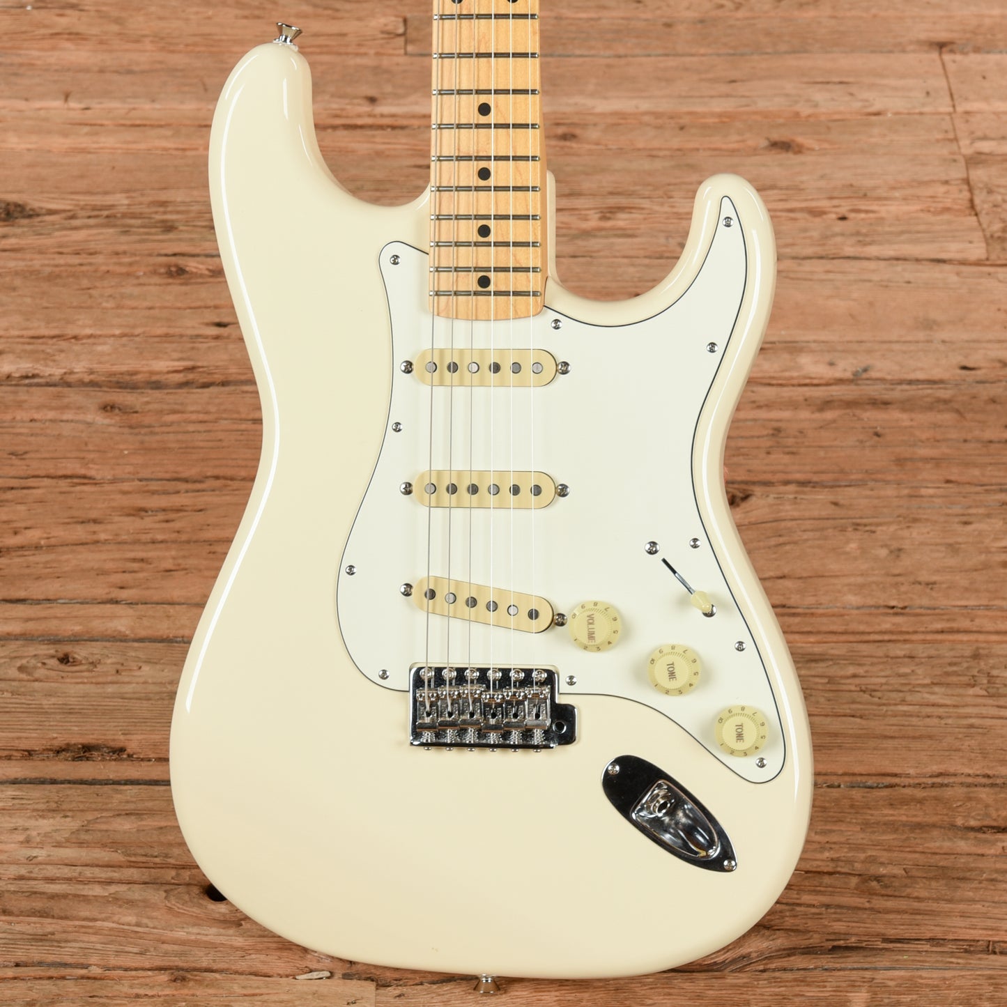 Fender JV Modified '60s Stratocaster Olympic White 2023 Electric Guitars