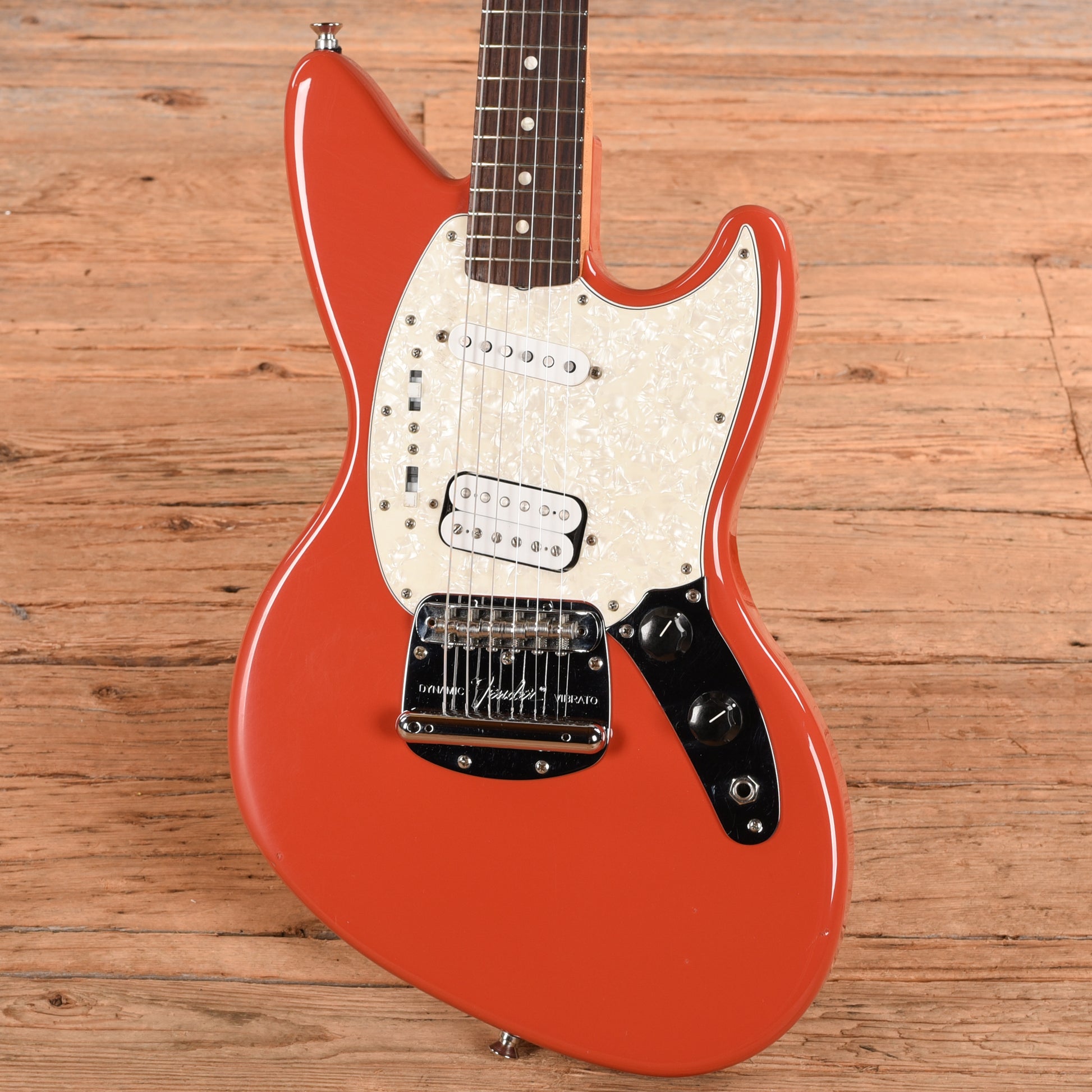 Fender Kurt Cobain Signature Jagstang Fiesta Red 2021 Electric Guitars