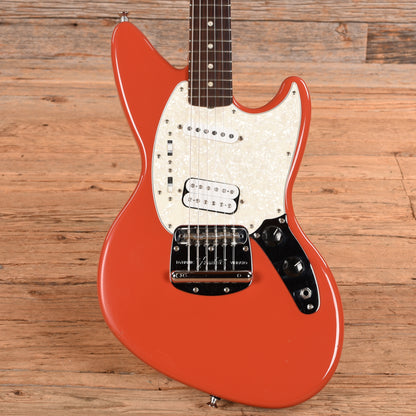 Fender Kurt Cobain Signature Jagstang Fiesta Red 2021 Electric Guitars