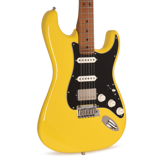 Fender Limited Edition American Ultra II Stratocaster HSS Graffiti Yellow w/Seymour Duncan Antiquity Bridge Humbucker Electric Guitars