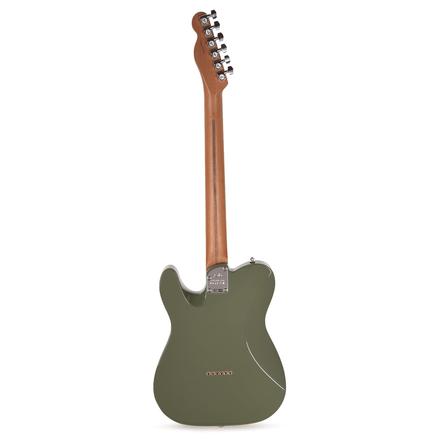 Fender Limited Edition American Ultra II Telecaster Antique Olive w/Custom Shop Texas Special Single-Coil Pickups Electric Guitars