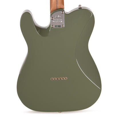 Fender Limited Edition American Ultra II Telecaster Antique Olive w/Custom Shop Texas Special Single-Coil Pickups Electric Guitars