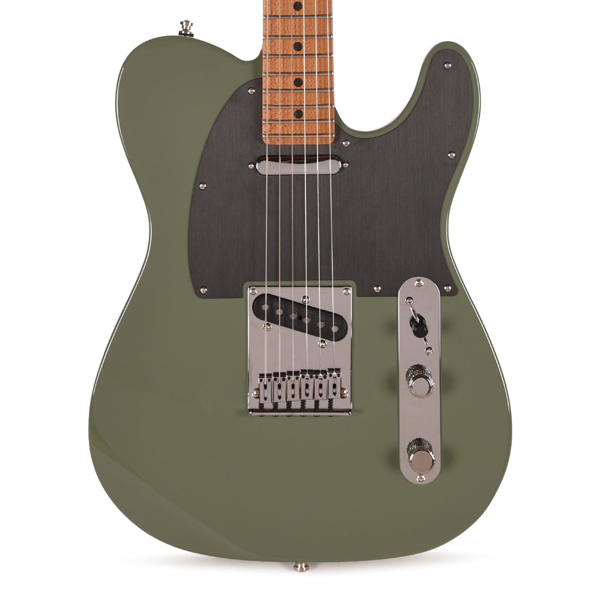 Fender Limited Edition American Ultra II Telecaster Antique Olive w/Custom Shop Texas Special Single-Coil Pickups Electric Guitars