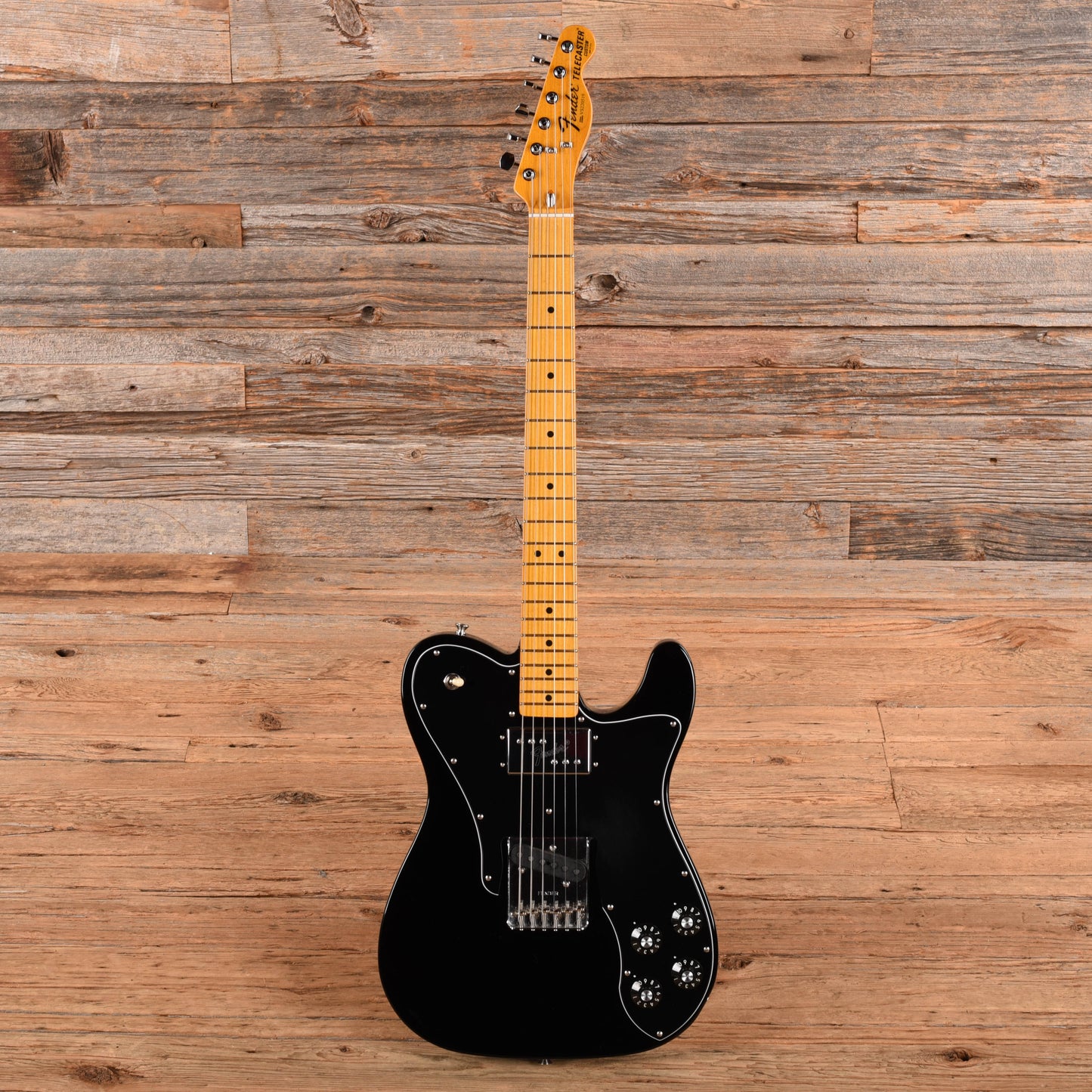 Fender Limited Edition American Vintage II '77 Telecaster Custom Black 2022 Electric Guitars