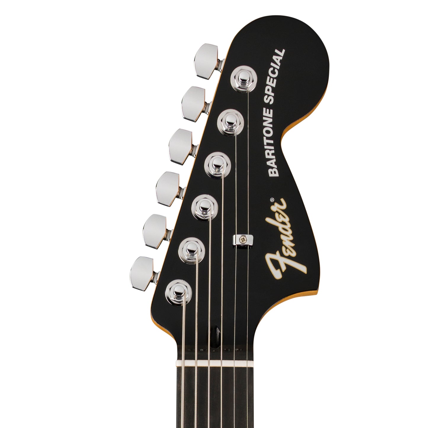 Fender Limited Edition Player Fusion Jaguar Baritone Black Electric Guitars