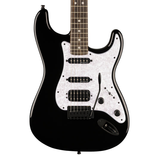 Fender Limited Edition Player Fusion Stratocaster HSS Black Electric Guitars