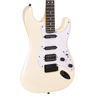 Fender Limited Edition Player Fusion Stratocaster HSS Olympic Pearl Electric Guitars