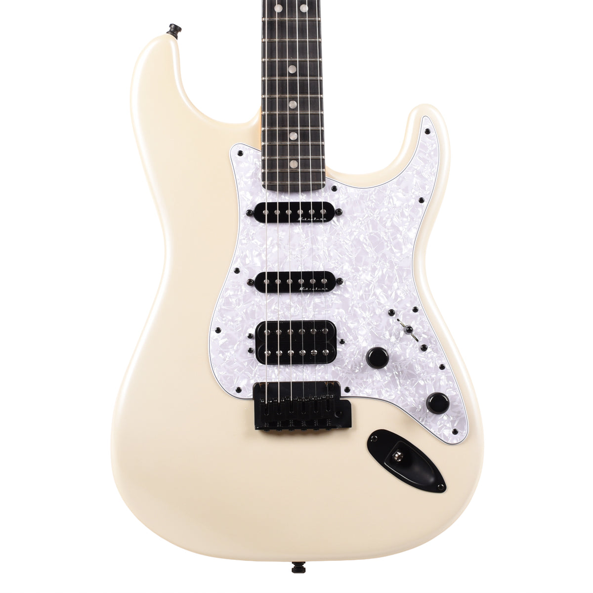 Fender Limited Edition Player Fusion Stratocaster HSS Olympic Pearl Electric Guitars