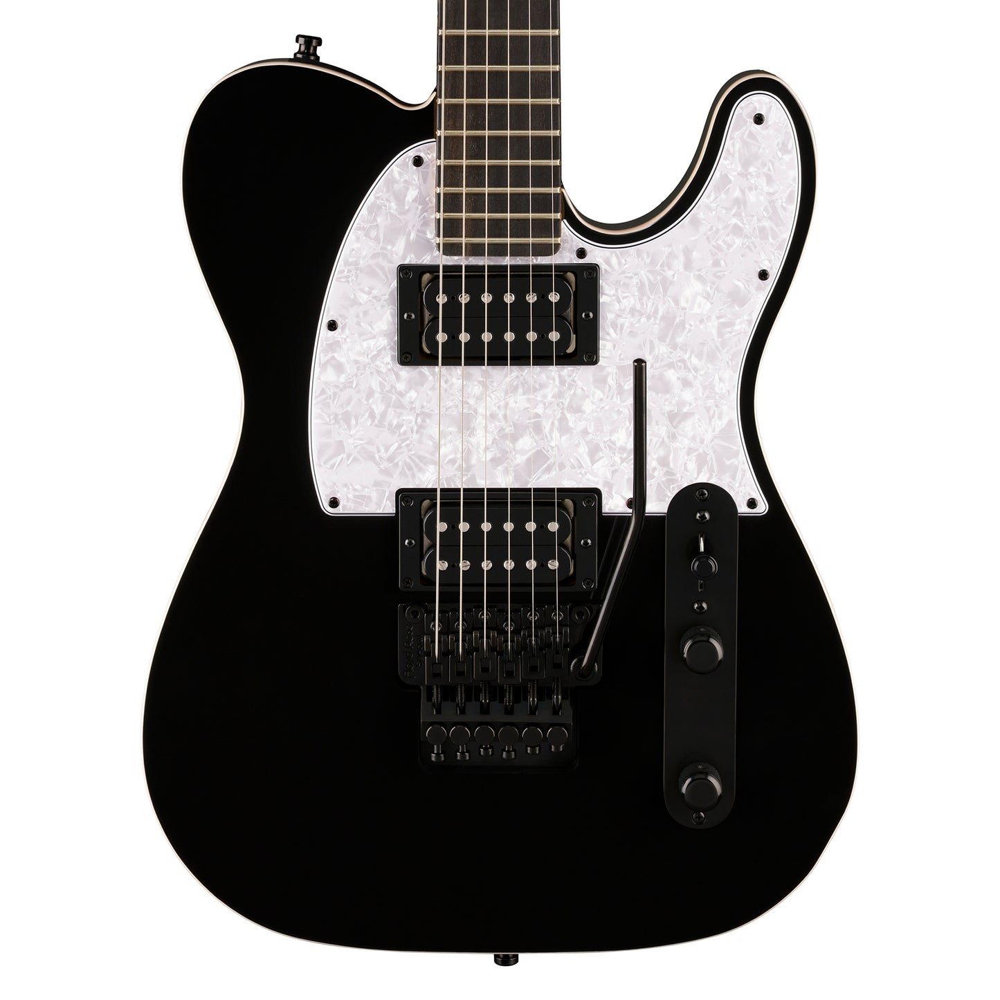 Fender Limited Edition Player Fusion Telecaste HH Floyd Rose Black Electric Guitars