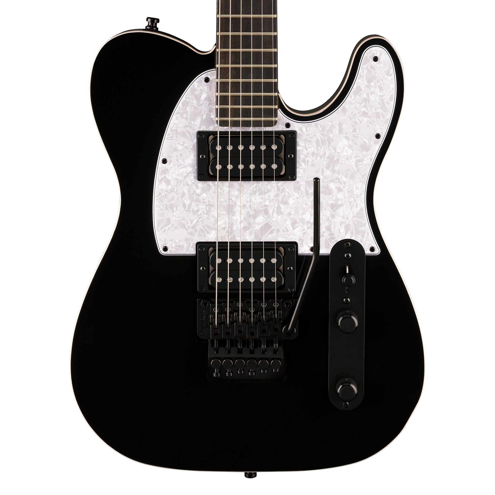 Fender Limited Edition Player Fusion Telecaste HH Floyd Rose Black Electric Guitars