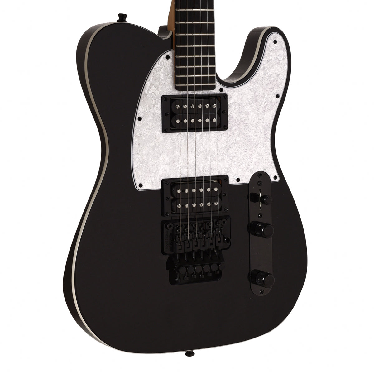 Fender Limited Edition Player Fusion Telecaster HH Floyd Rose Black Electric Guitars