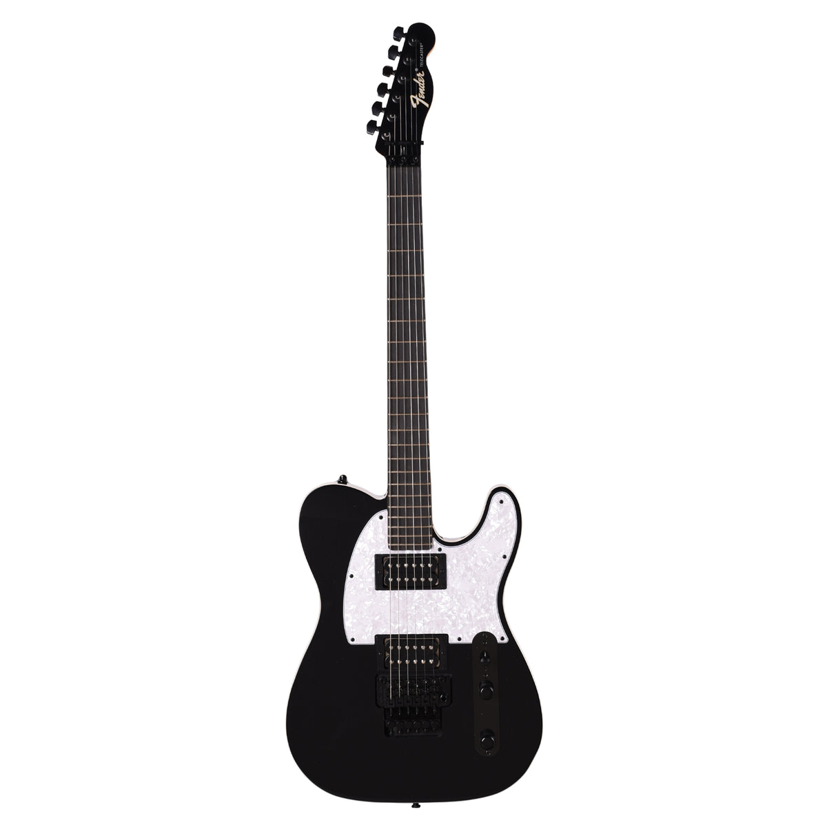 Fender Limited Edition Player Fusion Telecaster HH Floyd Rose Black Electric Guitars