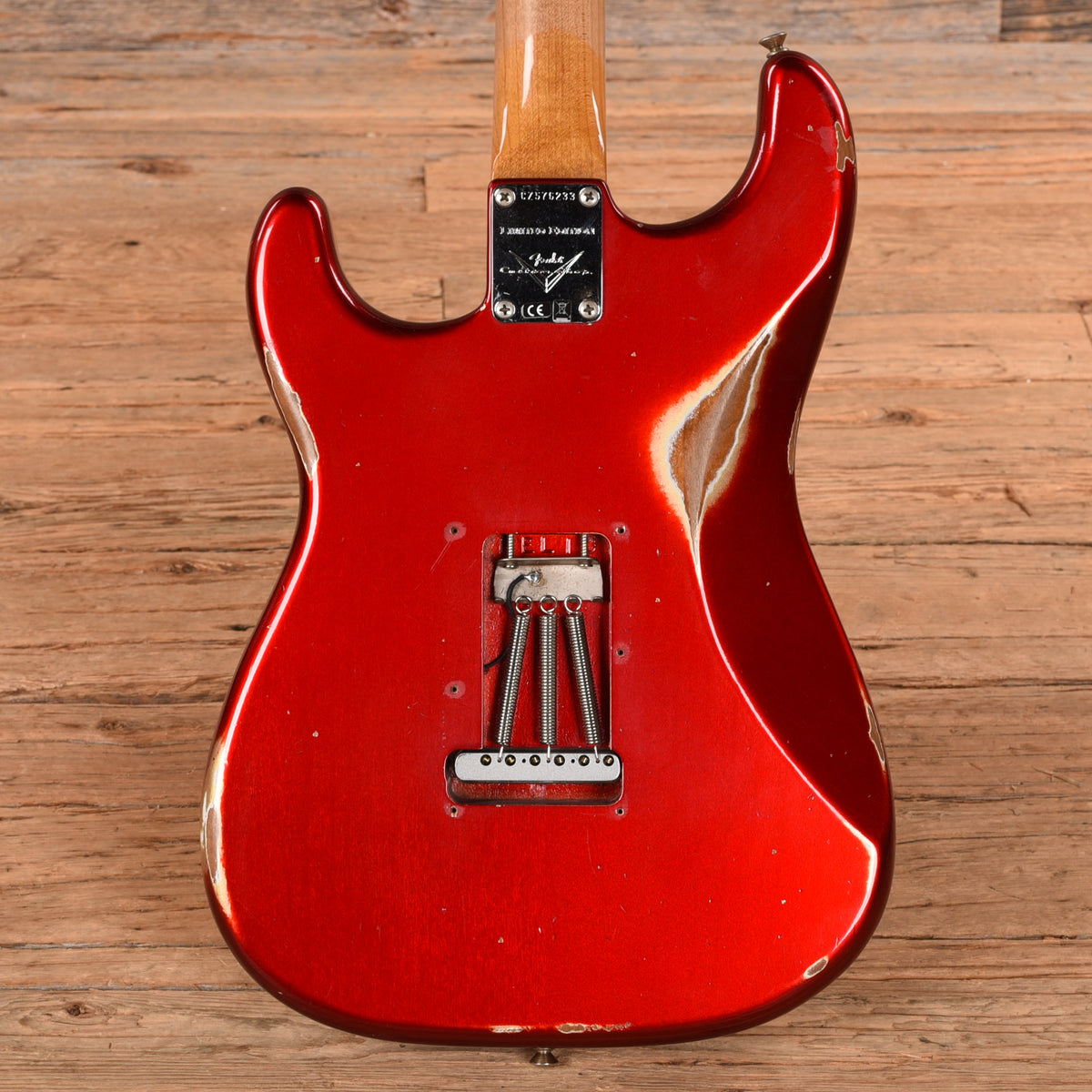Fender LTD RSTD Bighead Stratocaster Relic Candy Apple Red 2023 Electric Guitars