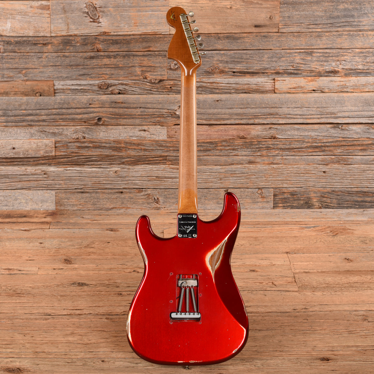 Fender LTD RSTD Bighead Stratocaster Relic Candy Apple Red 2023 Electric Guitars