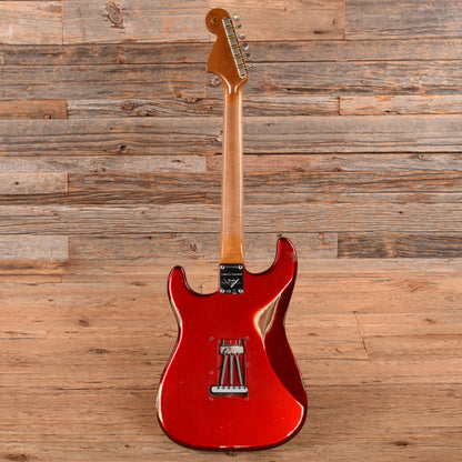 Fender LTD RSTD Bighead Stratocaster Relic Candy Apple Red 2023 Electric Guitars