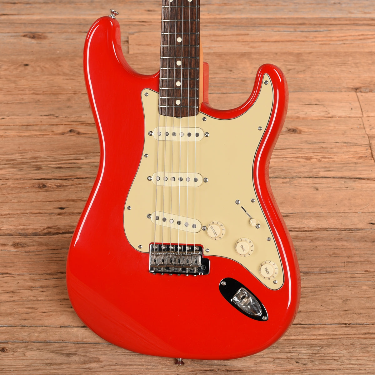 Fender Mark Knopfler Artist Series Signature Stratocaster Hot Red 2006 Electric Guitars