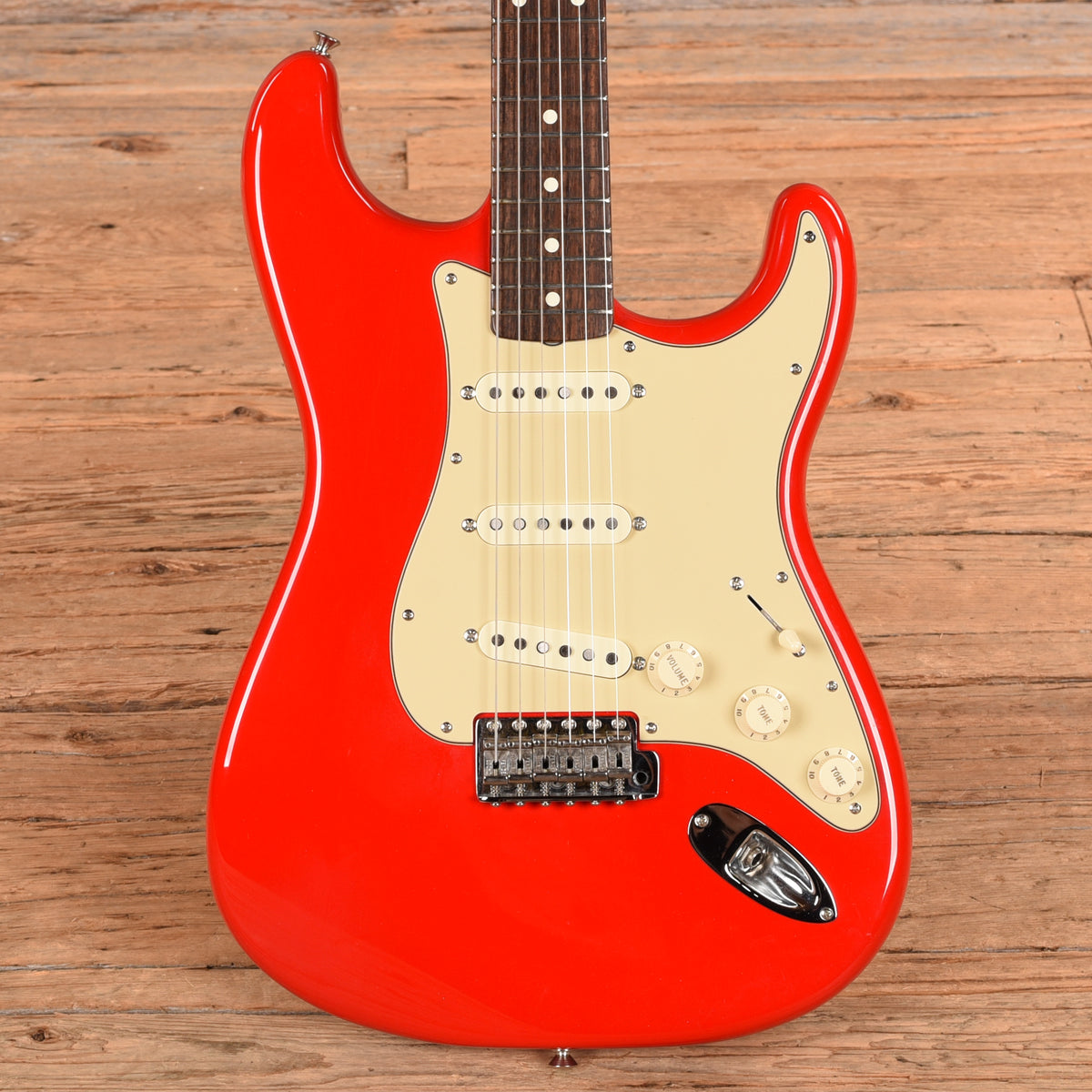 Fender Mark Knopfler Artist Series Signature Stratocaster Hot Red 2006 Electric Guitars
