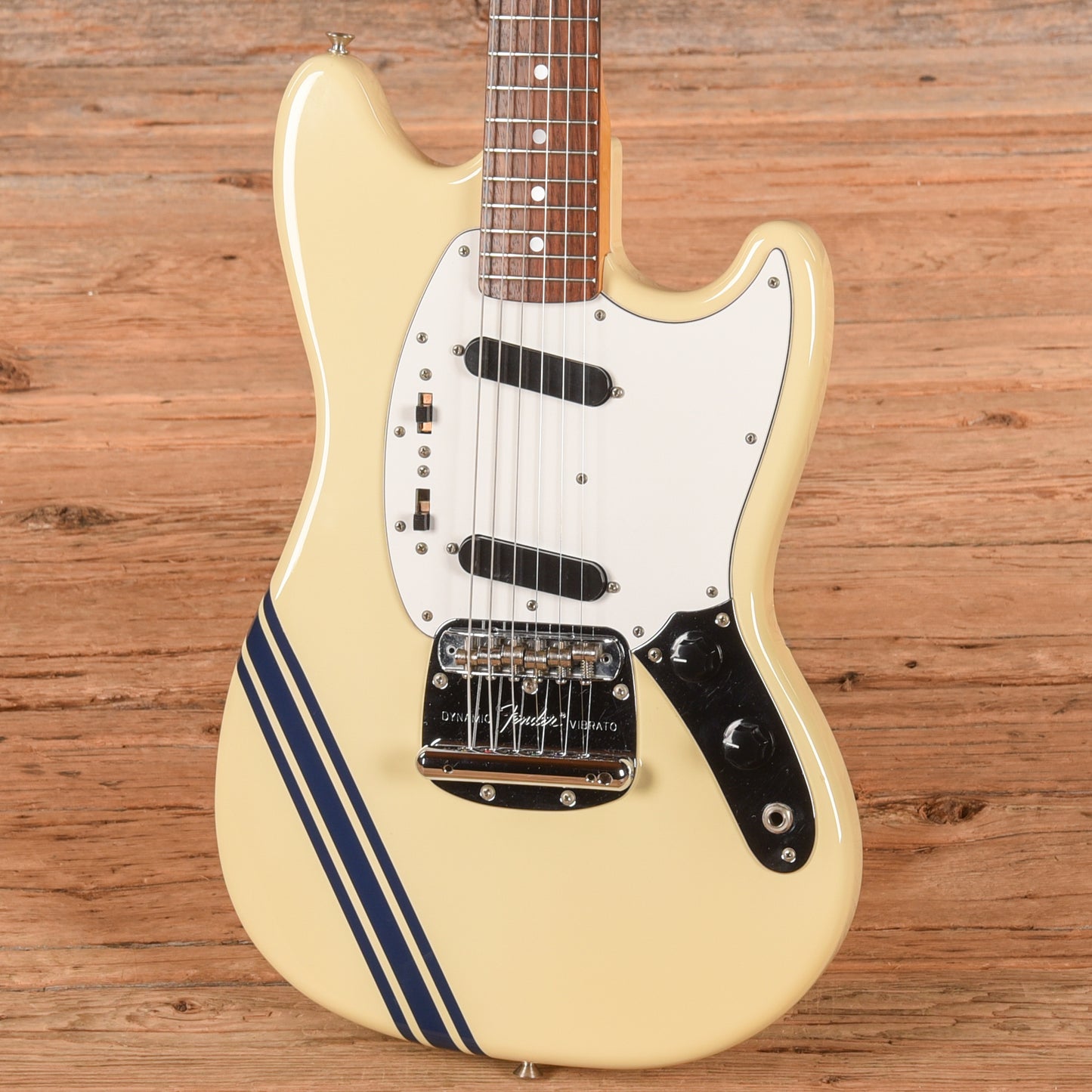 Fender MG-73 Mustang Olympic White 2008 Electric Guitars