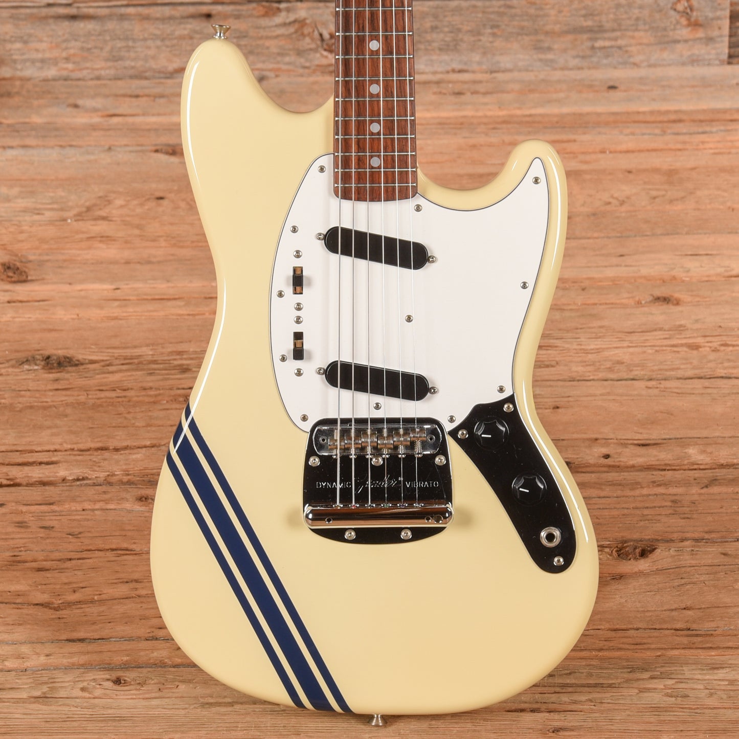 Fender MG-73 Mustang Olympic White 2008 Electric Guitars