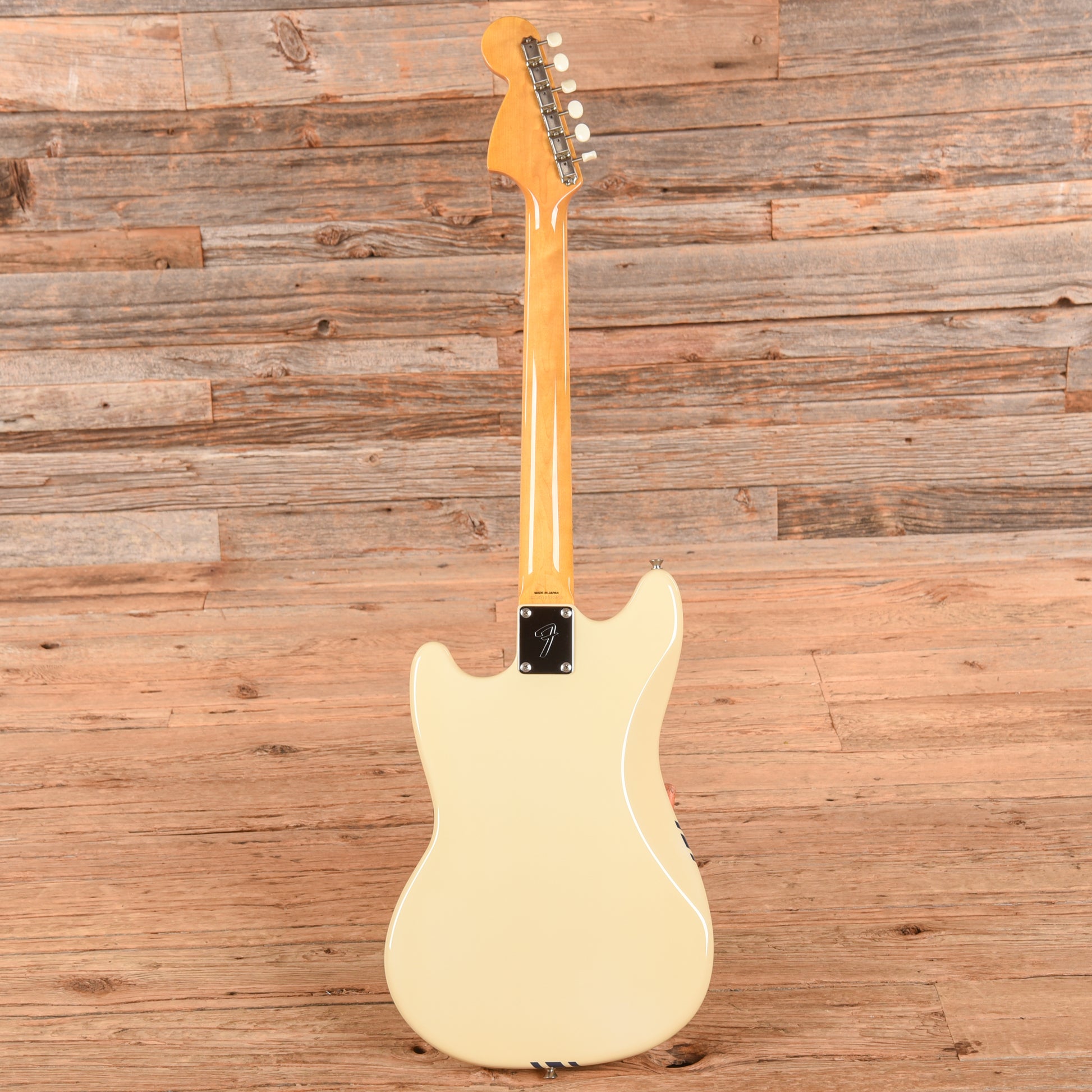 Fender MG-73 Mustang Reissue MIJ Olympic White 2012 Electric Guitars